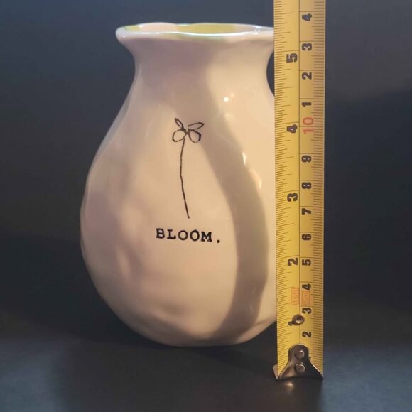 Rae Dunn by Magenta "Bloom" Ceramic Bud Vase - Picture 5 of 6